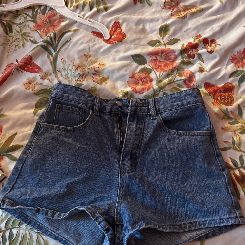 Denim Blue Women's Shorts